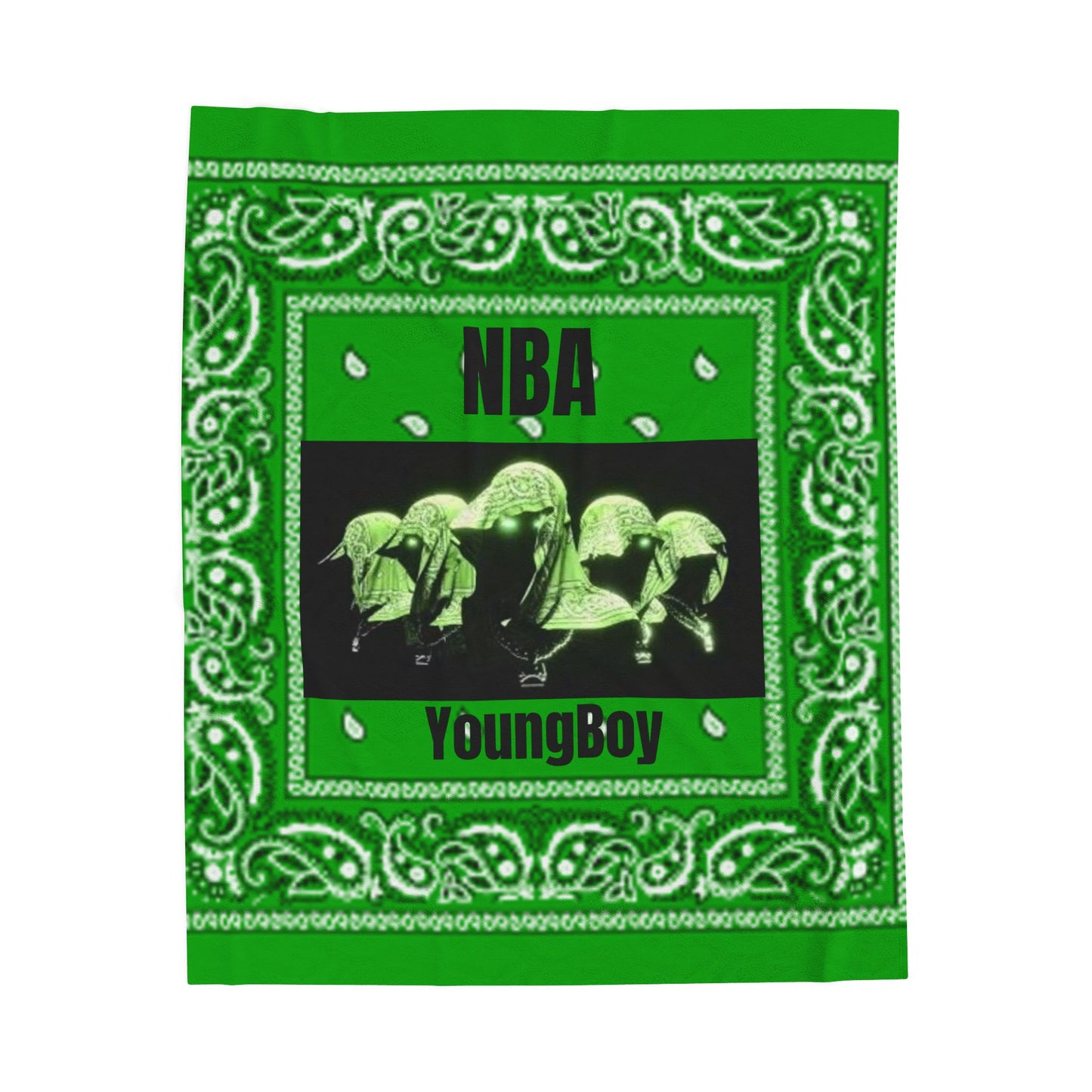 NBA YoungBoy Velveteen Plush Blanket