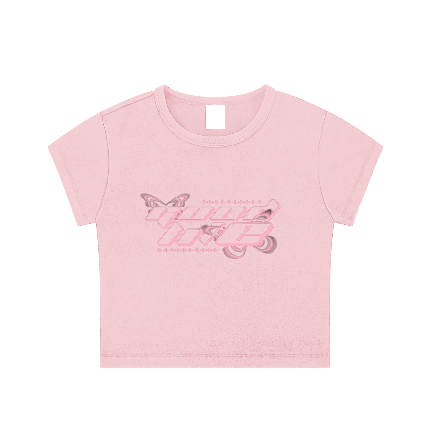 Snow Washed Crop Top